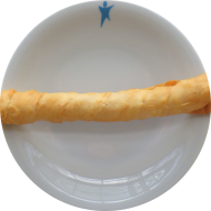 Heute als Menüzugabe: Börekstange 'Pizza' (1,2,3,15,19,81)