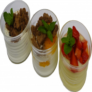 Probiert unsere Auswahl an hausgemachten Dessert-Leckereien! 