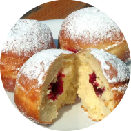Heute als Menüzugabe: 1 Pfannkuchen (15,19,81) 