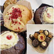Cookies, Muffins,Desserts... gibt es in unserer Cafeteria