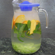 Aqua Natura - Heutige Kreation: Khaki-Kiwi-Minze