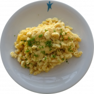 'Mac and Cheese' Amerikanischer Nudel-Käsepfanne (1,15,19,81)