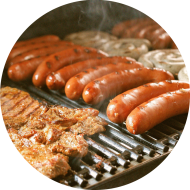 Beim TUC-Sportfest finden Sie heute auch unseren Grillstand mit verschiedenen Grillangeboten.