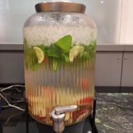 Aqua Natura - Heutige Kreation: Nektarine - Limette - Minze