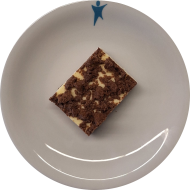 Heute als Menüzugabe: Zupfkuchen mit einer Quarkfüllung und knusprigen Streuseln (15,19,81)