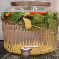 Aqua Natura - Heutige Kreation: Erdbeer-Mango-Minze