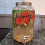 Aqua Natura - Heutige Kreation: Wassermelone-Birne-Basilikum