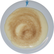 Kleine Portion: Grießbrei mit zerlassener Butter, Zimt und Zucker (19,81)